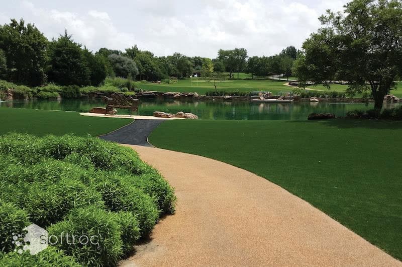 Softroc golf course surfacing
