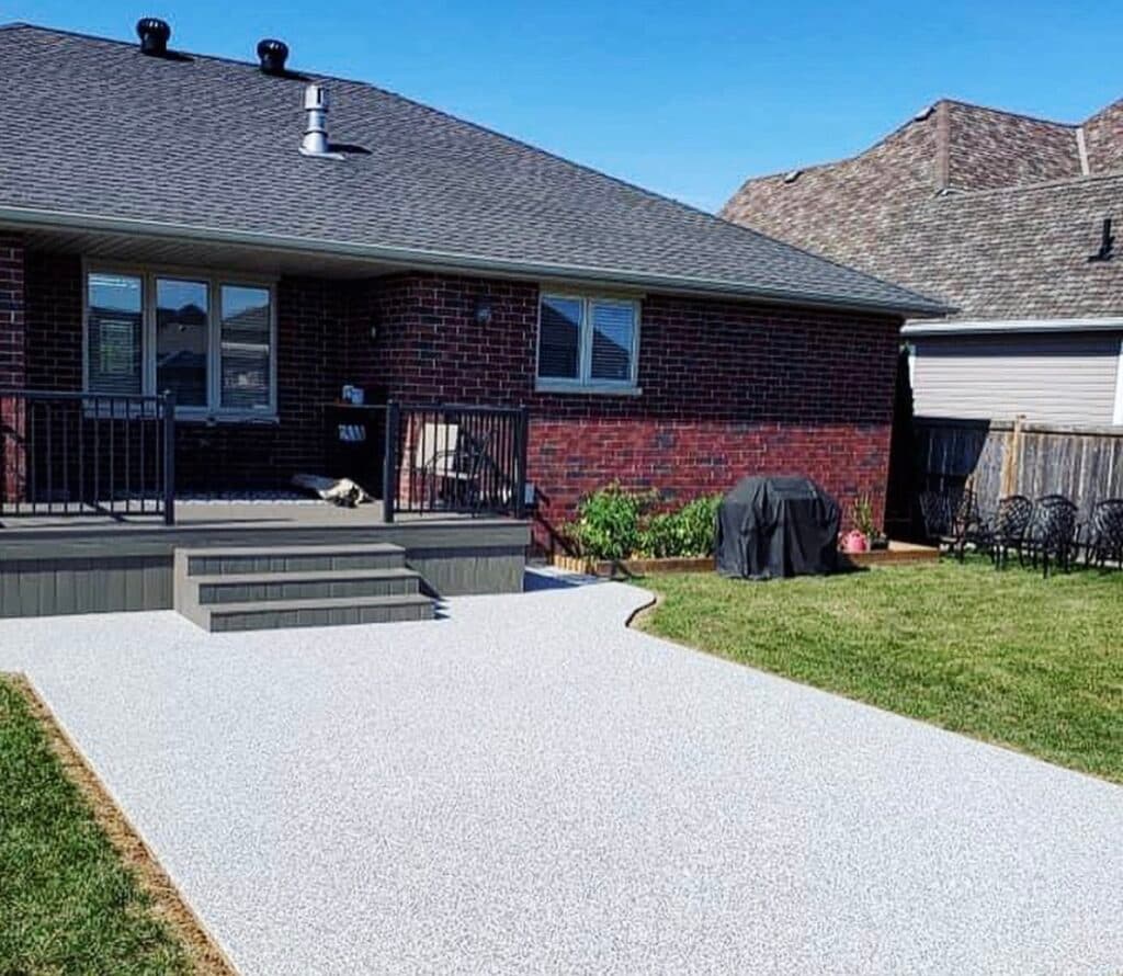 Covered concrete — Leamington, Ontario