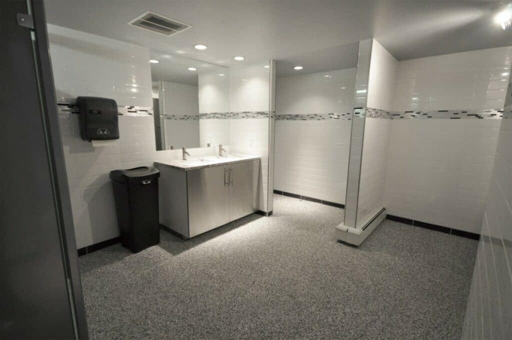 Indoor Change Room and Showers