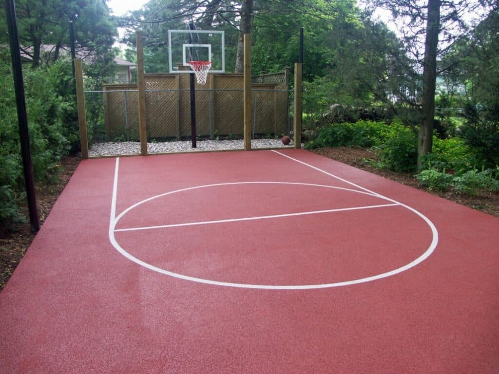 Outdoor Basketball Court