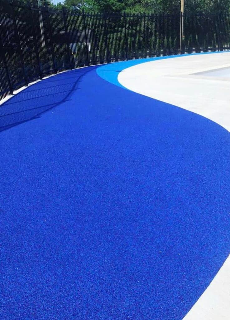 Texcon rubber surfacing project in Salisbury, New Brunswick